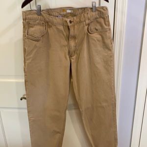 Carhartt canvas pants 38x32
